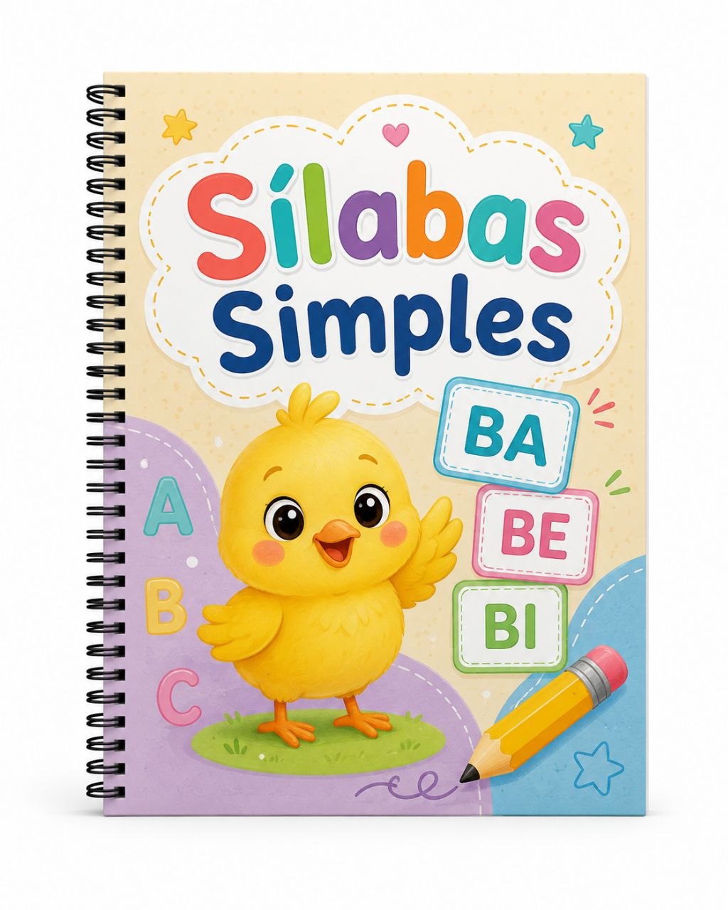Capa da Apostila de Sílabas Simples
