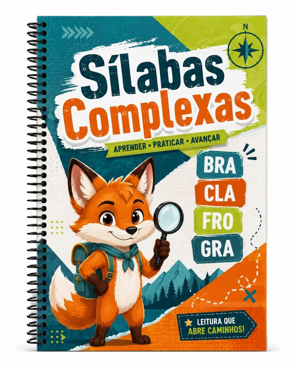 Capa da Apostila de Sílabas Complexas